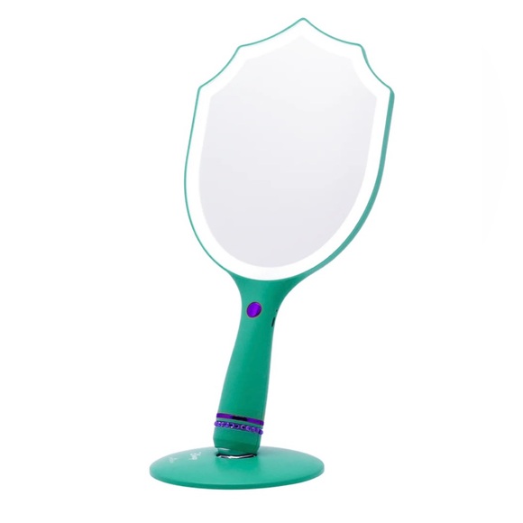 IMPRESSIONS Vanity Ariel LED Handheld Makeup Mirror With Standing Base - Picture 11 of 14